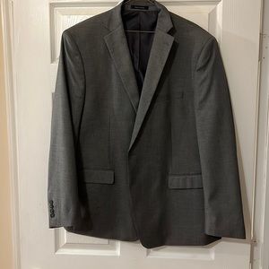 2pc Calvin Klein  Grey Suit (Suit Jacket and Pants)